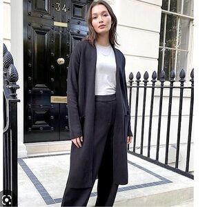 Babaton Lance Cardigan Sweater Jacket Small Black